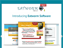 Tablet Screenshot of eatworm.com